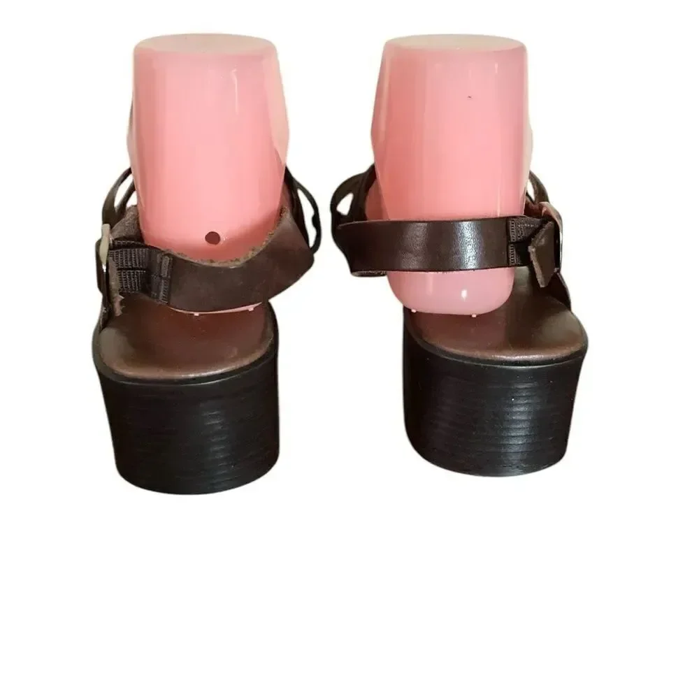 Leather Sandals Woman's Size 11